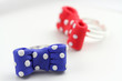 anelli con fiocchi a pois