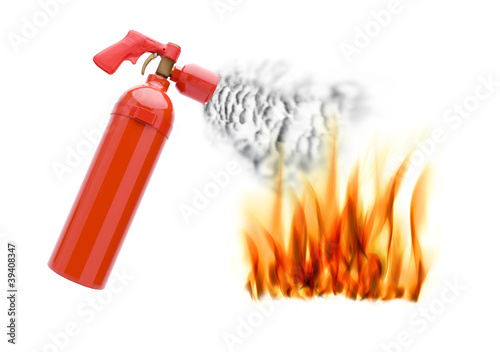 Photo: Feuerlöscher, Feuerlöscher,
