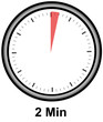 Illustration: Timer - 2 Minuten Timer - 2 Minuten