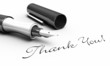 Thank You! - Stift Konzept