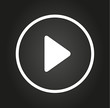 Play Button Elegant