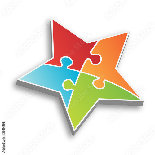 Illustration: Star Puzzle Star Puzzle