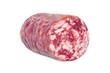 embutido de carne aislado en fondo blanco embutido de carne aislado en fondo blanco