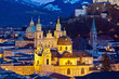 Salzburg, Österreich, Stadt Ansicht