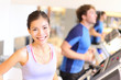 Fitness people portrait in gym