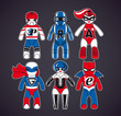 Toy superheroes