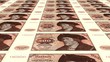Video: Alte 500 DM Banknoten endlos Alte 500 DM Banknoten endlos