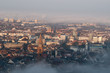 Freiburg im Breisgau, Altstadt im Morgennebel 8