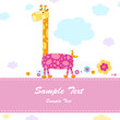 baby arrival announcement card