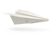Vector: paper airplane origami vector illustration isolated on white paper airplane origami vector illustration isolated on white