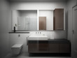 Illustration: bathroom in modern style bathroom in modern style