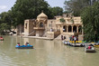 Boating on Gadi Sagar lake in Jaisalmer