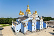 view of Saint Michael Golden Monastery in Kiev, Ukraine