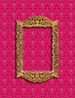 frame of aculpture wood on the wallpaper frame of aculpture wood on the wallpaper