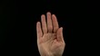 Video: Fingeralphabet "9" Fingeralphabet "9"