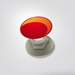 pulsante rosso