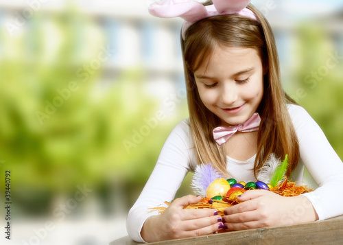 Foto: Mädchen im Frühling Mädchen im Frühling