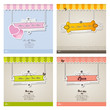 Set of vintage background with place for your text. Set of vintage background with place for your text.