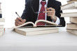 Businessman working