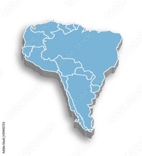 Illustration: South America South America
