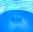 planet in the rays planet in the rays