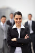 confident businesswoman