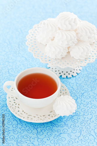 Photo: Zephyr and cup of tea Zephyr and cup of tea