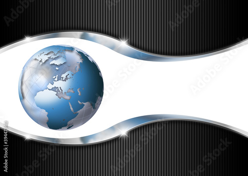 Illustration: Horizontal Business Background Horizontal Business Background