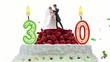 wedding anniversary cake