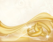 Wedding banner, vector illustration