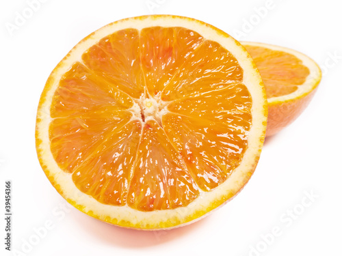 Foto: Ageschnittene Apfelsine Ageschnittene Apfelsine