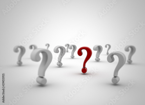 Illustration: Question mark Question mark