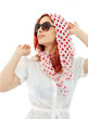 Girl with sunglasses