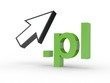 3D Domain pl mit Pfeil