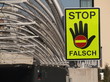 Warnschild Einfahrt Verboten