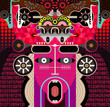 Abstract Graphic Art - vector illustration