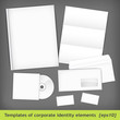 Vektor: Templates set of corporate identity. llustration. Templates set of corporate identity. llustration.