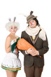 Photo: Portrait of a funny couple Portrait of a funny couple