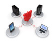 Network protection concept. Network protection concept.
