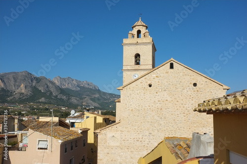 Photo: Polop church Polop church