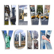 NYC New York City Graphic Montage