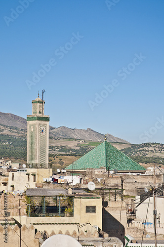 Photo: Kairaouine mosque at Fez, Morocco Kairaouine mosque at Fez, Morocco