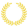 Vector illustration of laurels