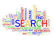 "SEARCH" Tag Cloud (find button web internet online keywords)
