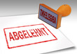 Stempel - abgelehnt