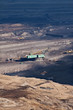 the excavator in coal opencast