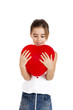 Girl with a red balloon