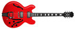 Red Guitar