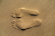 Spuren im Sand