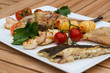 Grilled seafood